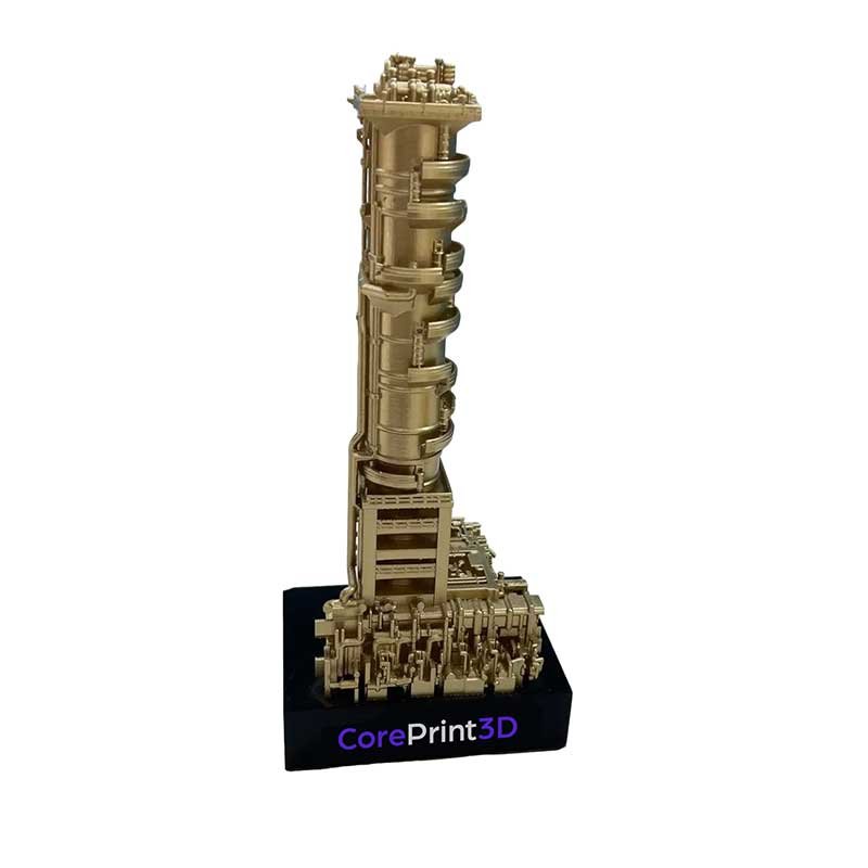 Resin 3D printing - personalized trophy