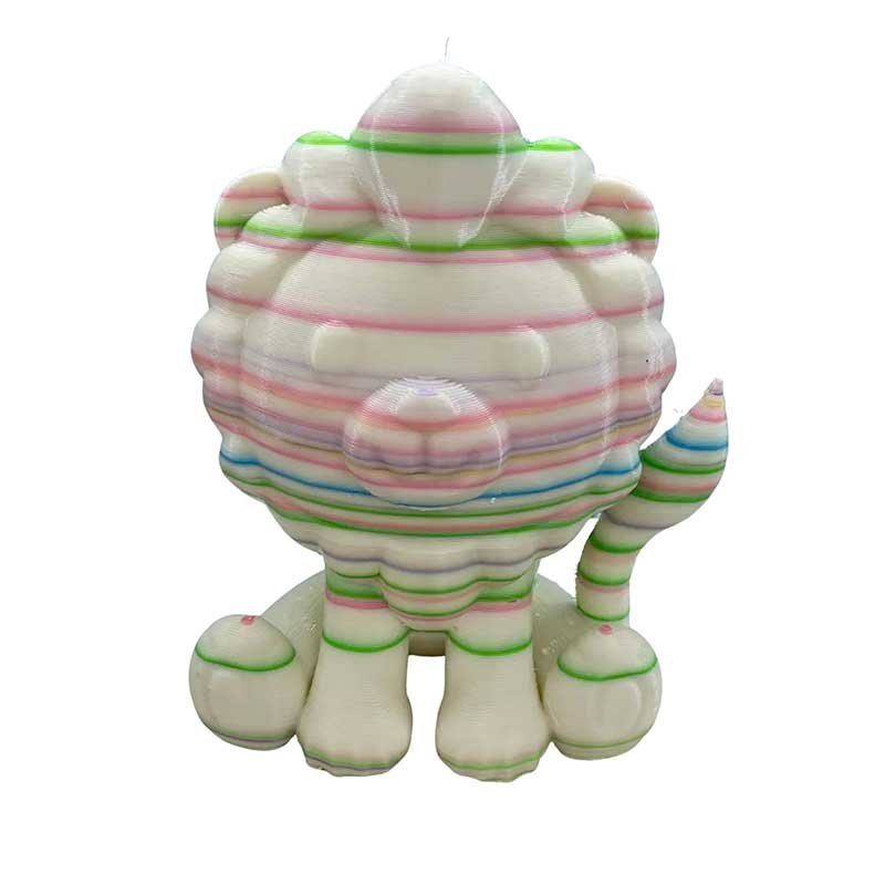 High-strength ABS plastic lion