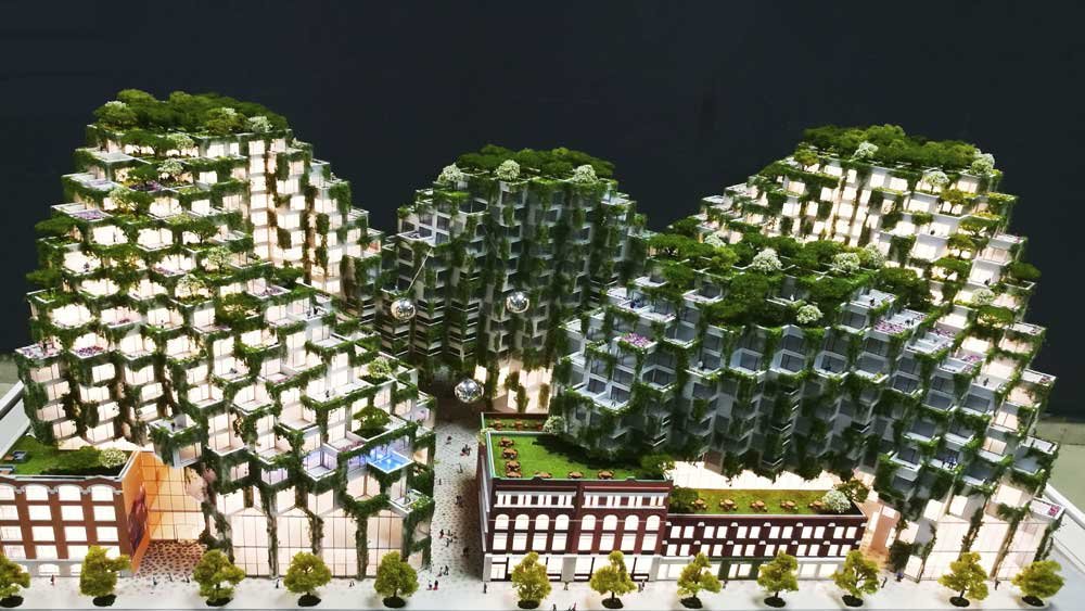 3D Printing of the Architectural Sand Table of King Hotel in Canada