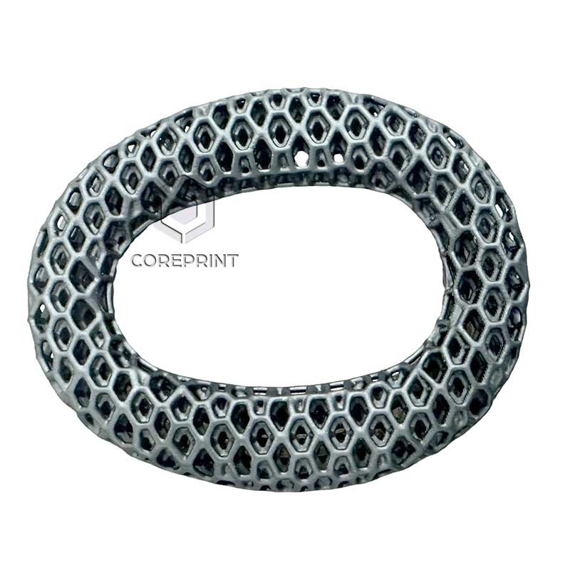 3D printing of black TPU pillow cores