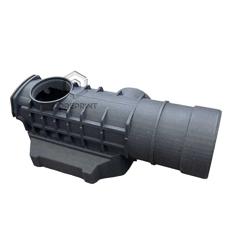 3D printing of black TPU special-shaped pipes