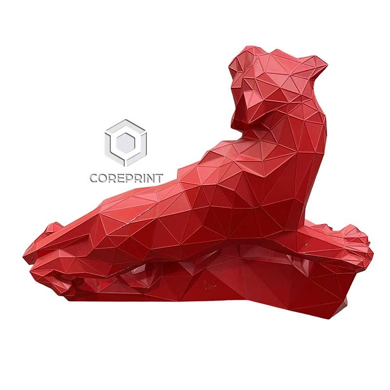 White resin 3D printing