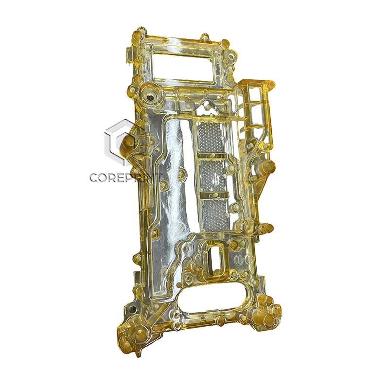 3D printing of transparent phone cases