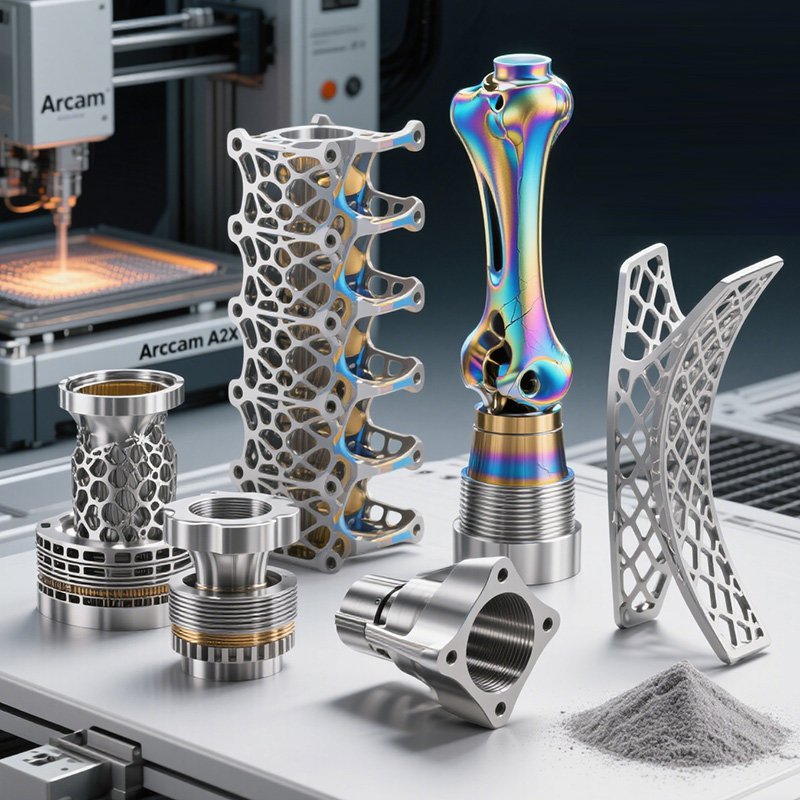 Titanium alloy 3D printing