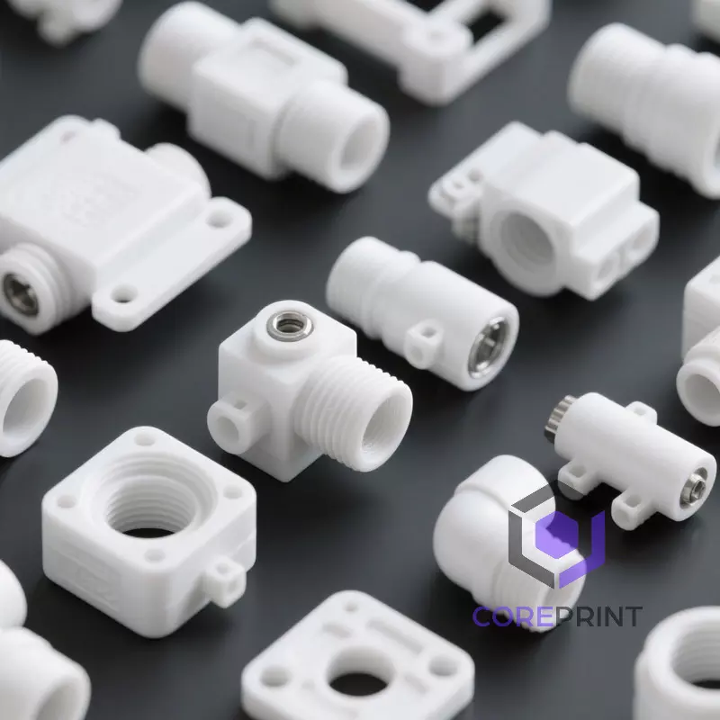 White Nylon 3D Printing Service