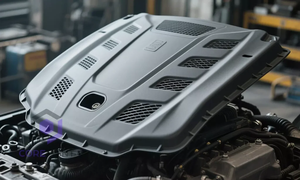 Black nylon 3D printing services.