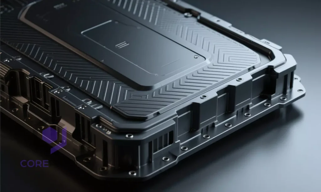 Black nylon 3D printing services.