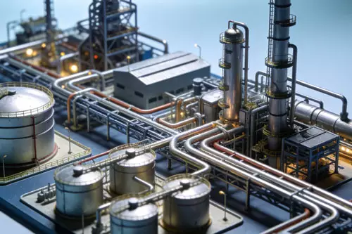 Petrochemical Sand Table Model