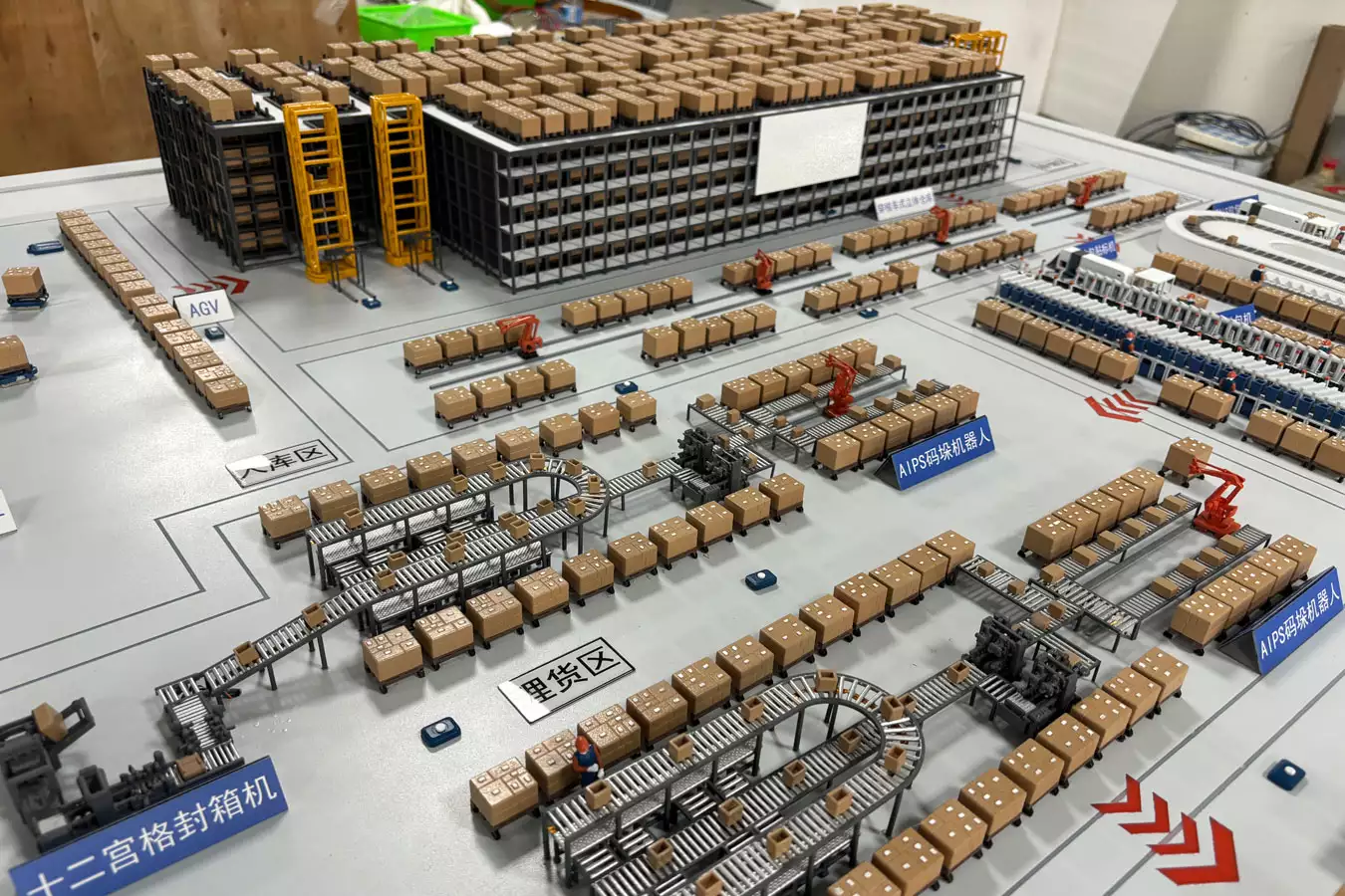 Smart-Logistics-&-Warehousing-Scale-Model